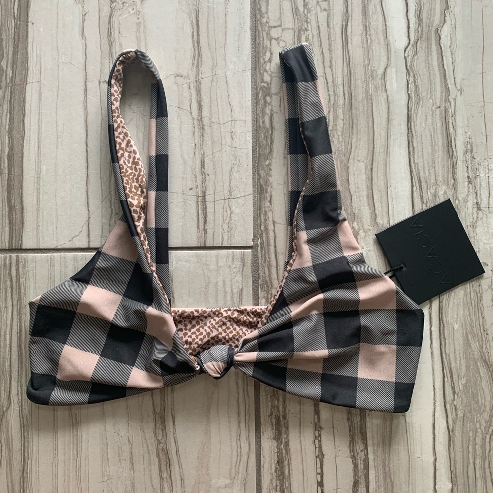 ACACIA Spain top, Check, Large